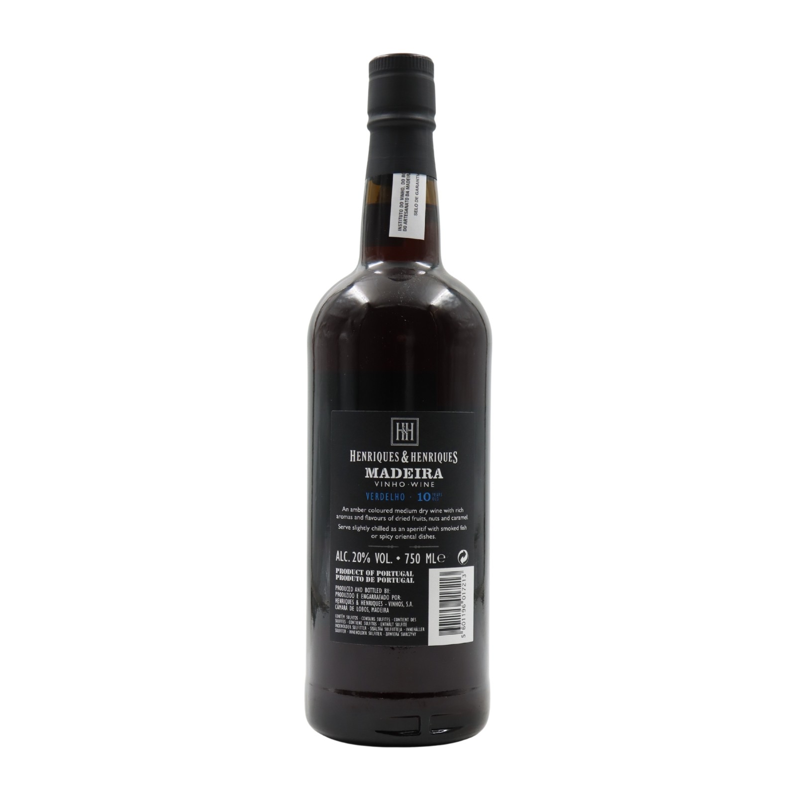 Henriques Henriques Verdelho 10 jahre Madeira