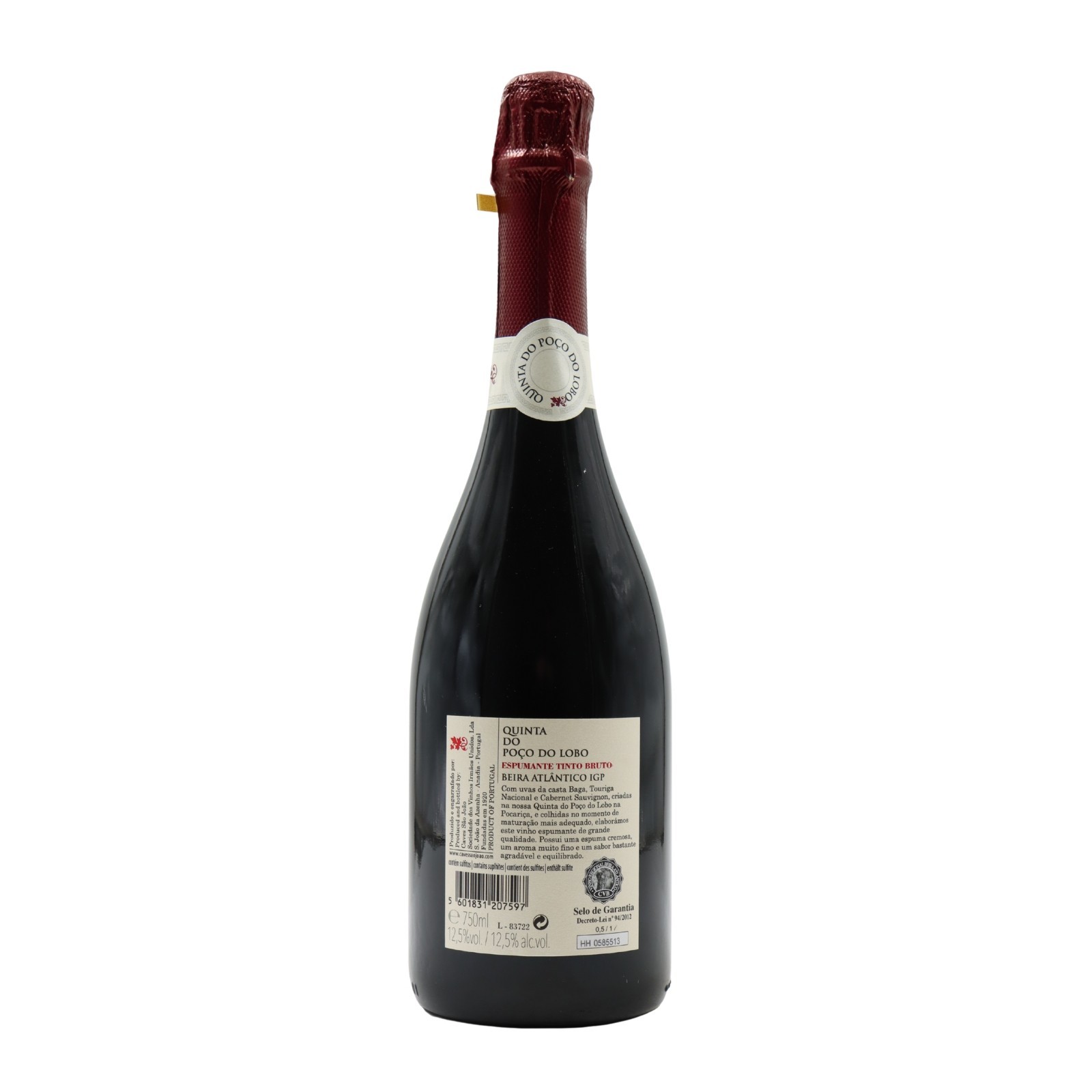 Quinta do Poço do Lobo Tinto Espumante 2021