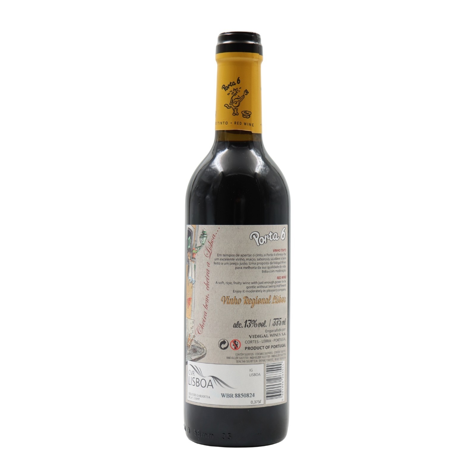 Vidigal Porta 6 375ml Rouge 2023
