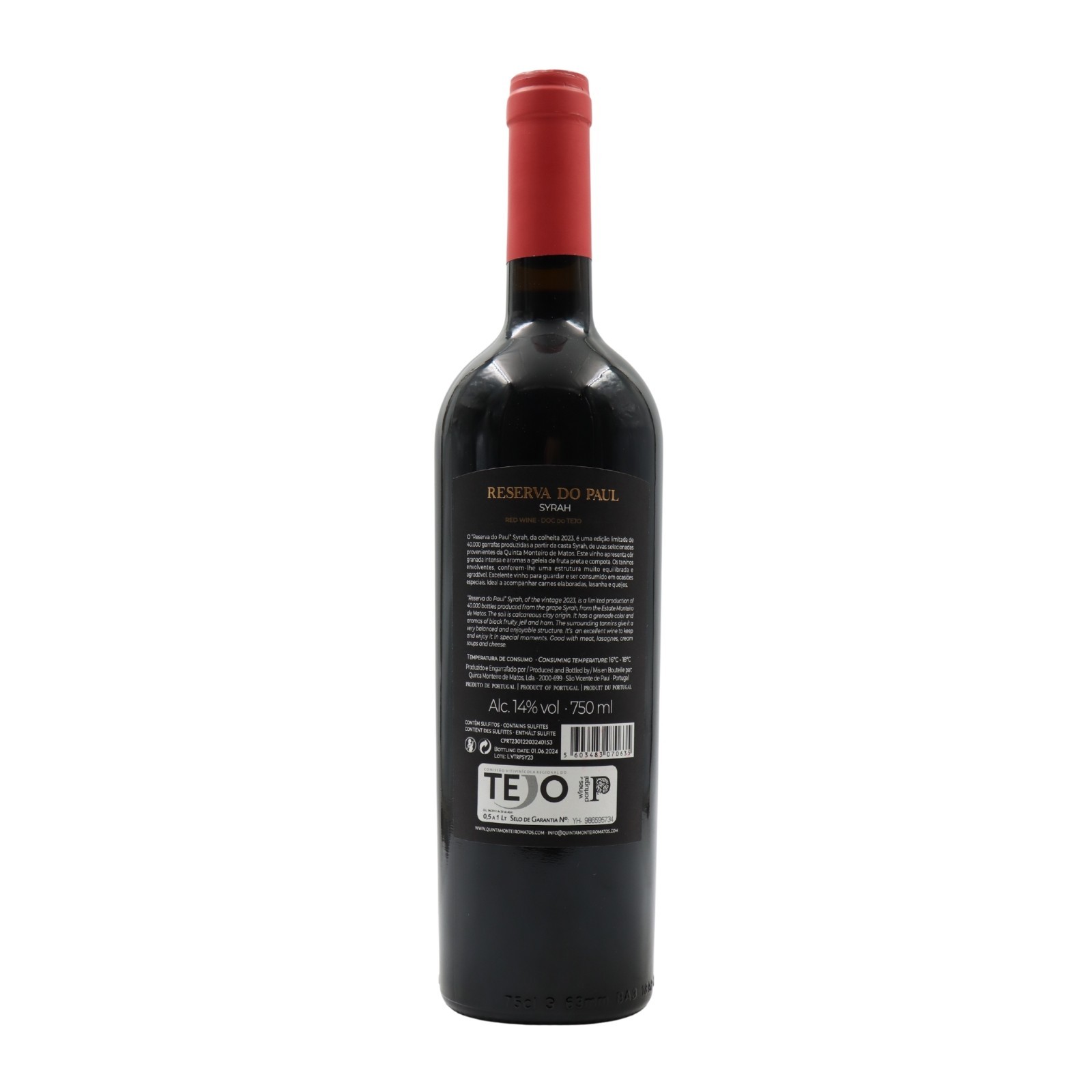 Reserva do Paul Syrah Rosso 2023