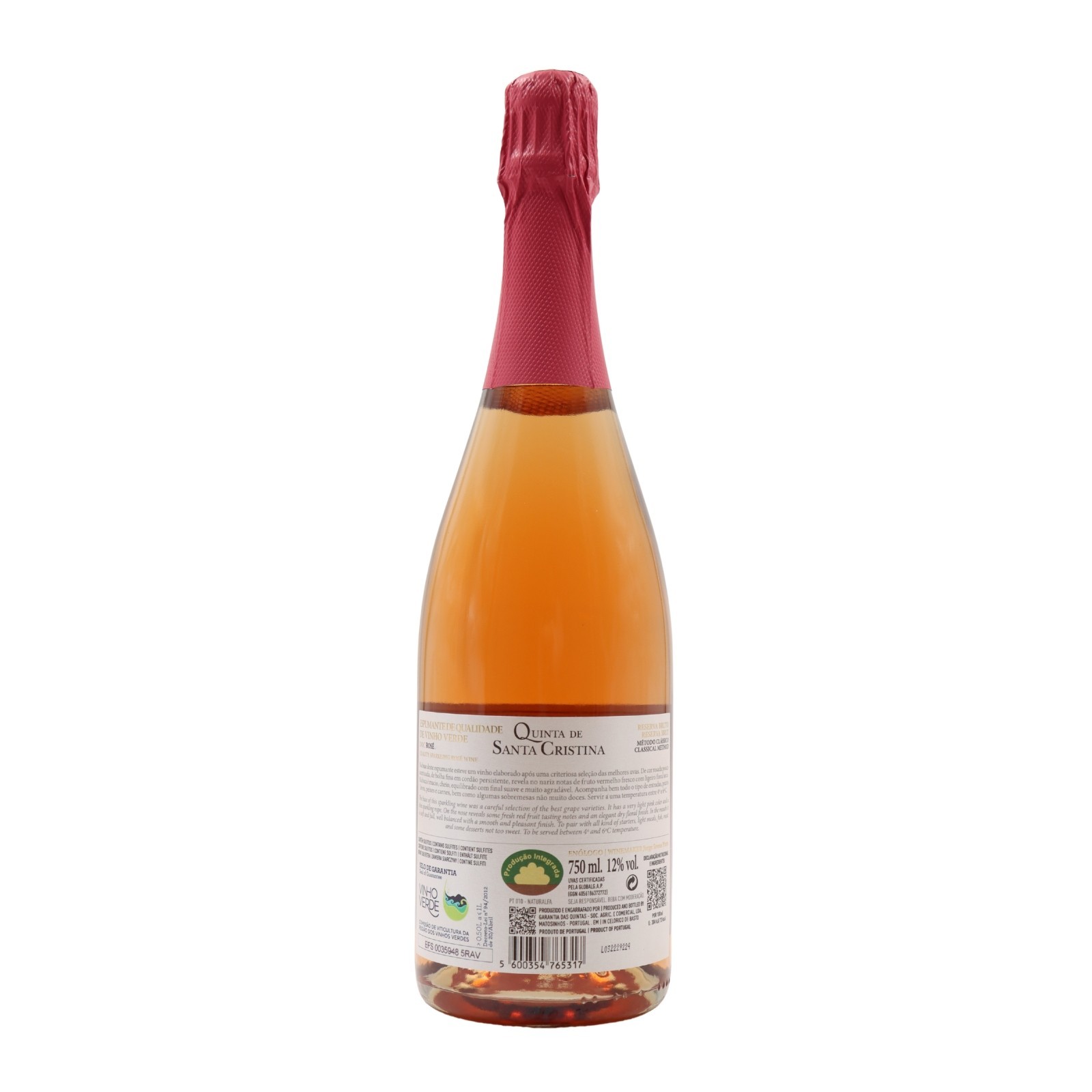 Quinta de Santa Cristina Reserve Rosé Brut Sparkling 2021