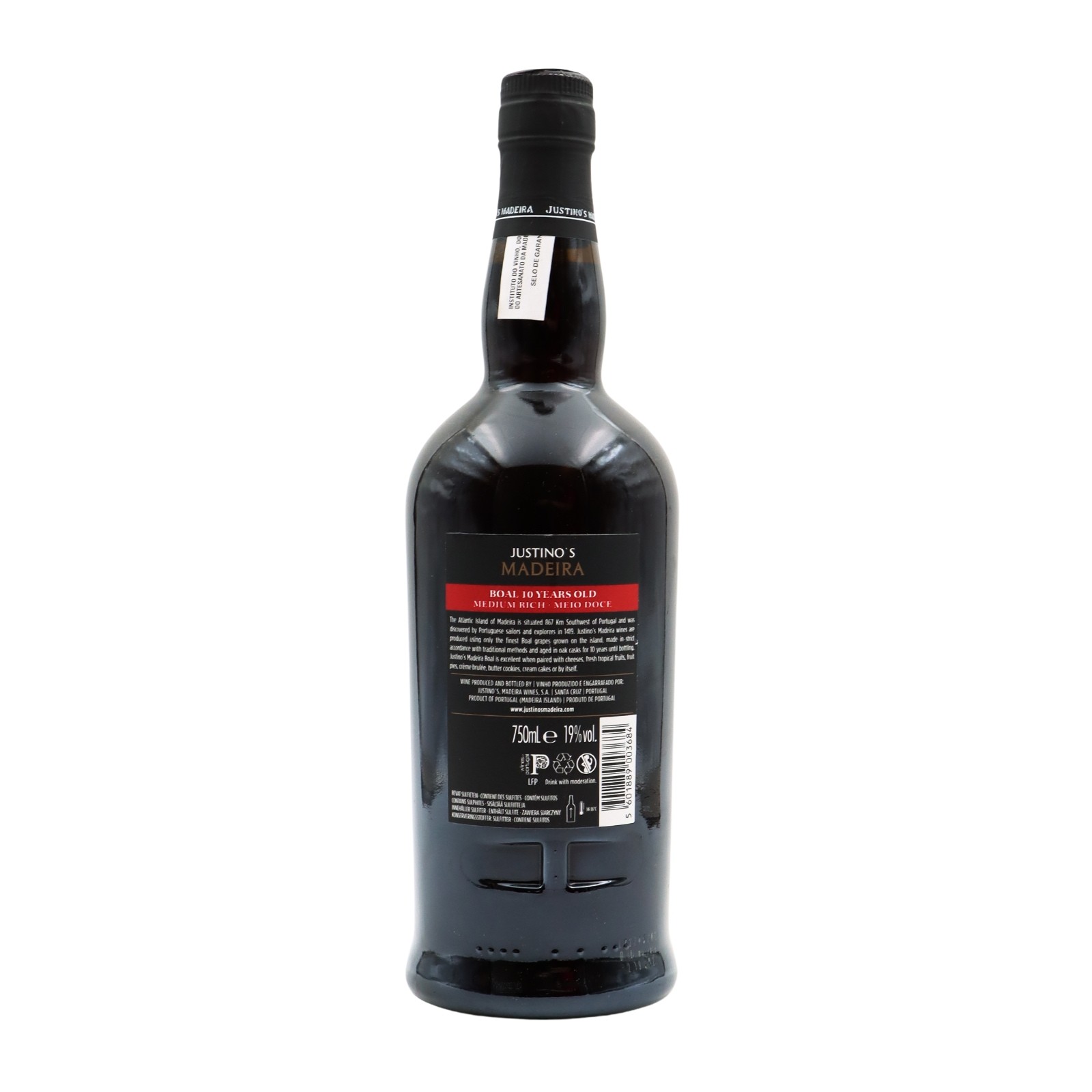 Justinos 10 years Boal Madeira