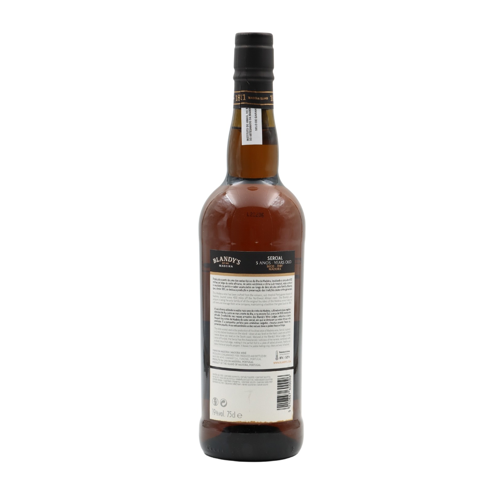 Blandys 5 years Sercial Madeira
