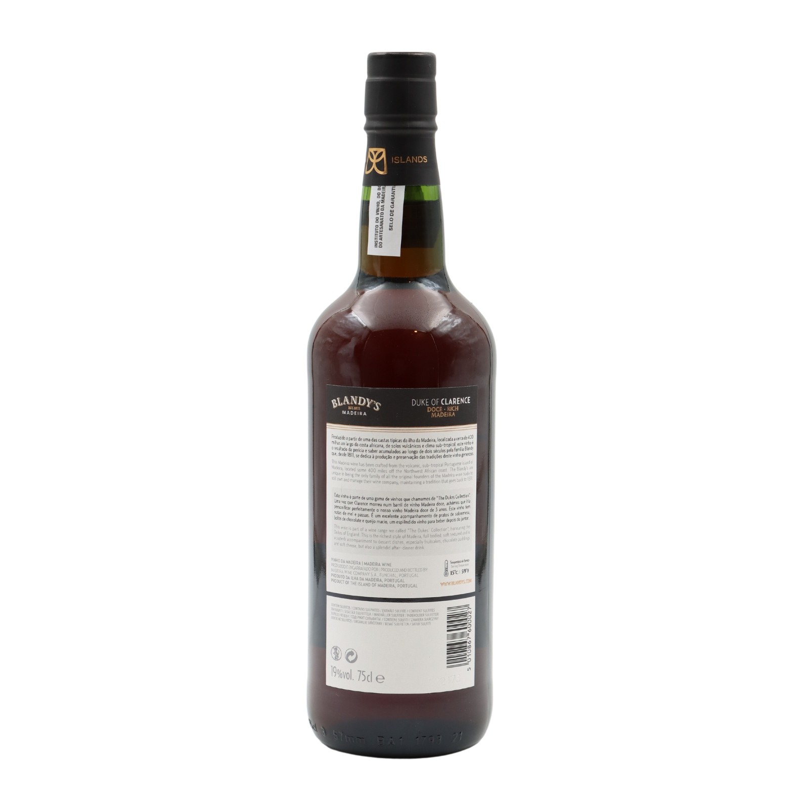 Blandys Duke of Clarence Rich Madeira
