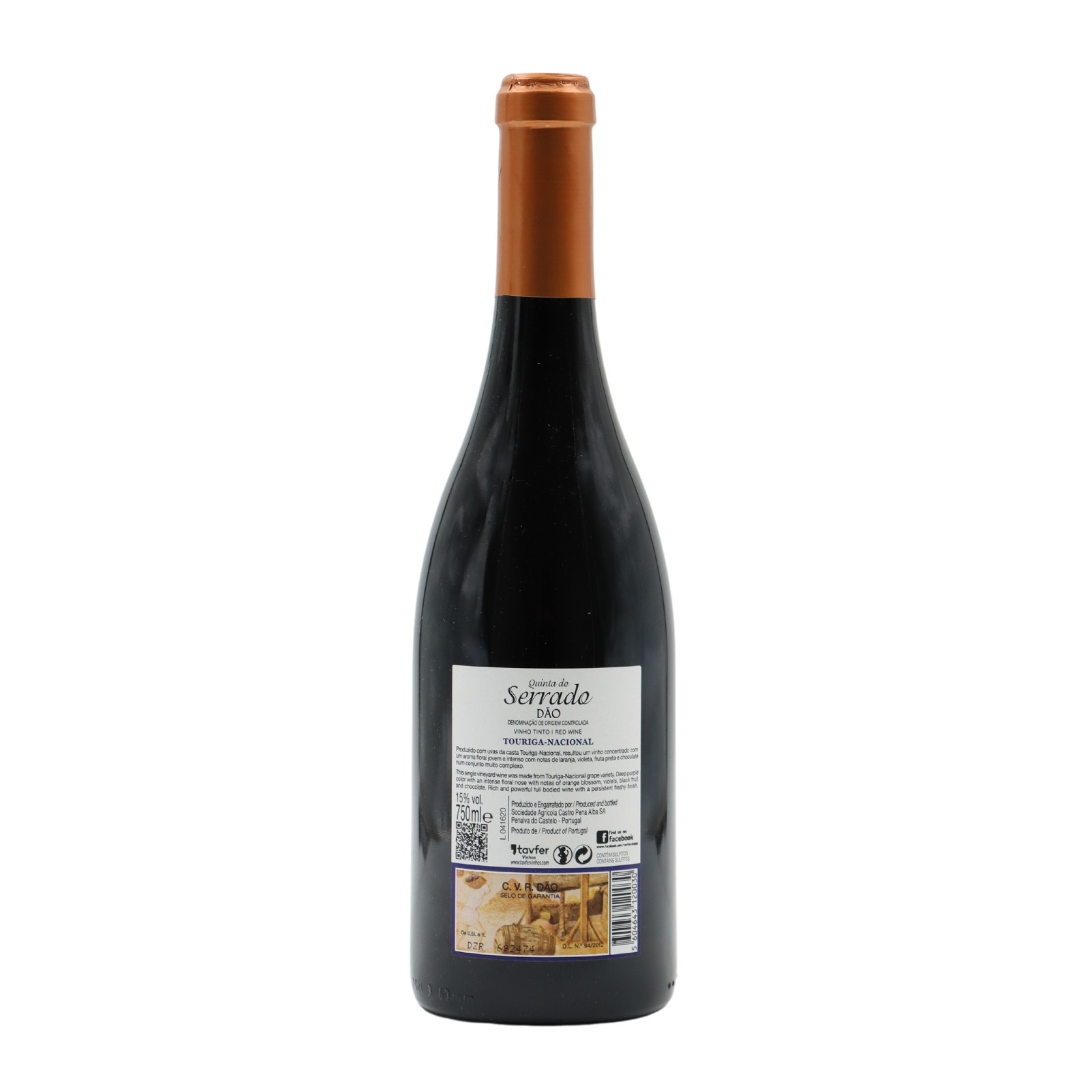 Quinta do Serrado Touriga Nacional Red 2016