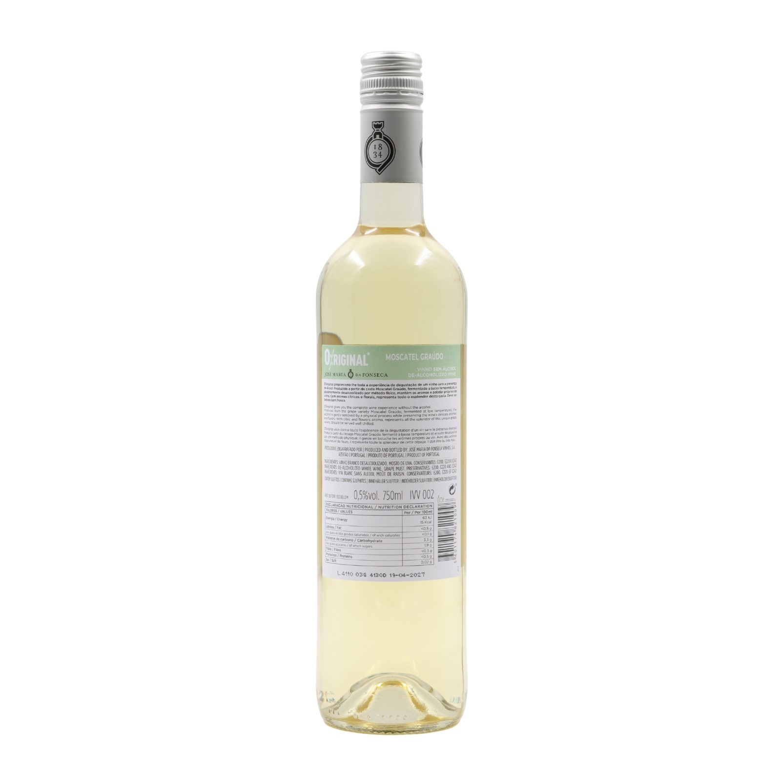 O%riginal Alcohol Free White 2024