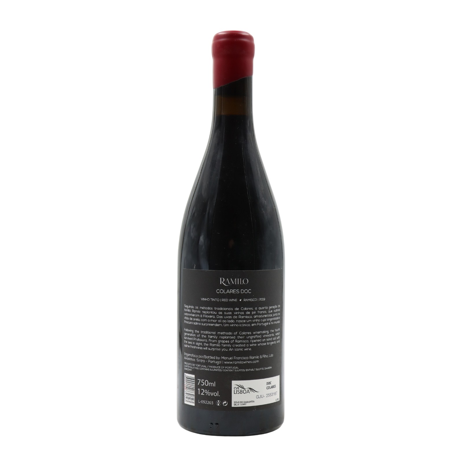 Ramilo Ramisco de Colares Rosso 2019
