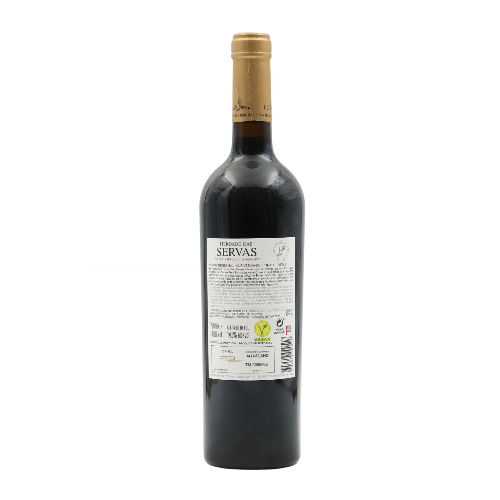 Herdade das Servas Unoaked Tinto 2021