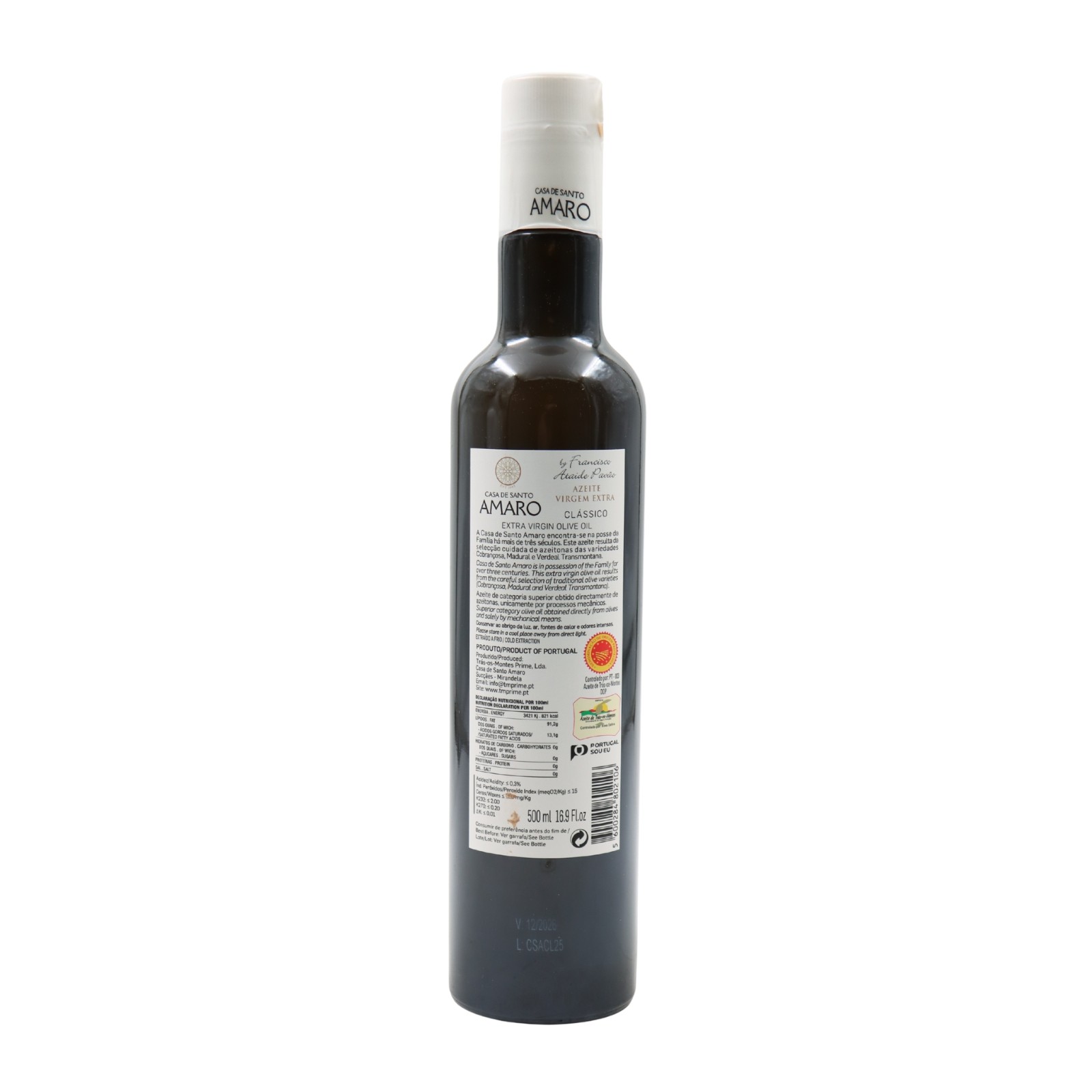 Casa de Santo Amaro Classic Olive Oil