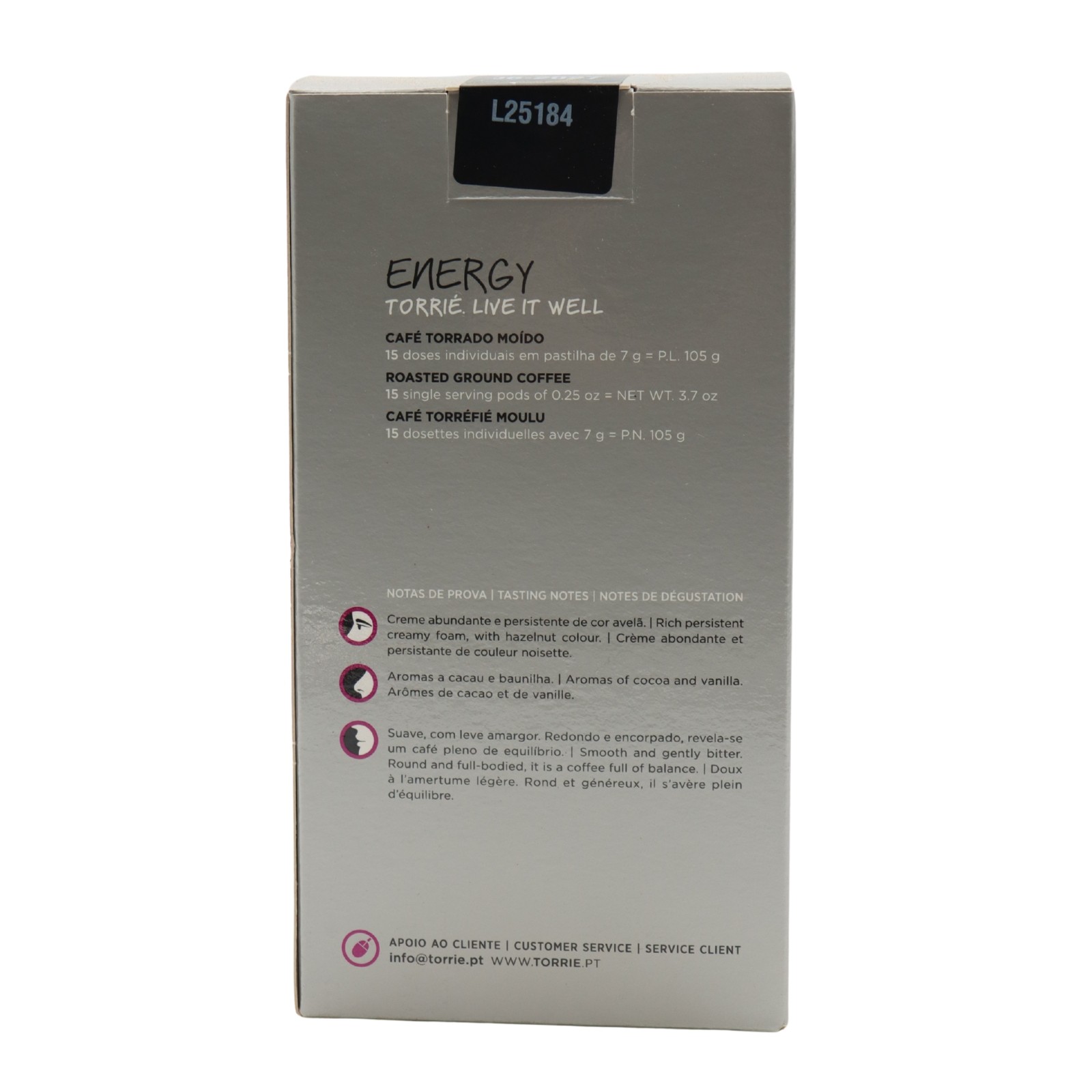 Torrié Energy Coffee Pods 15 units