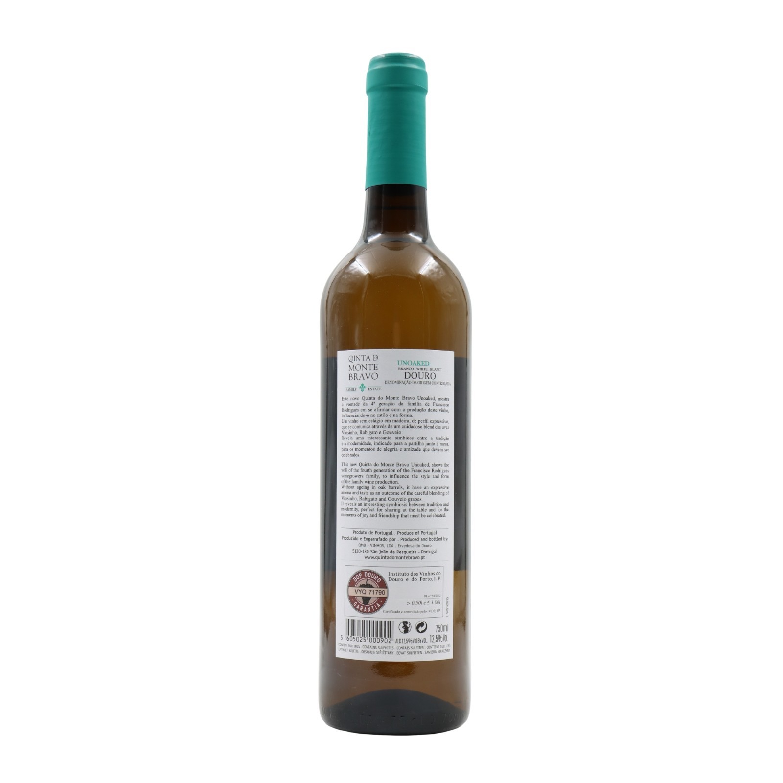 Quinta do Monte Bravo Unoaked Weiß 2023