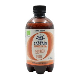 Captain Kombucha Zero Ginger Lemon 400ml