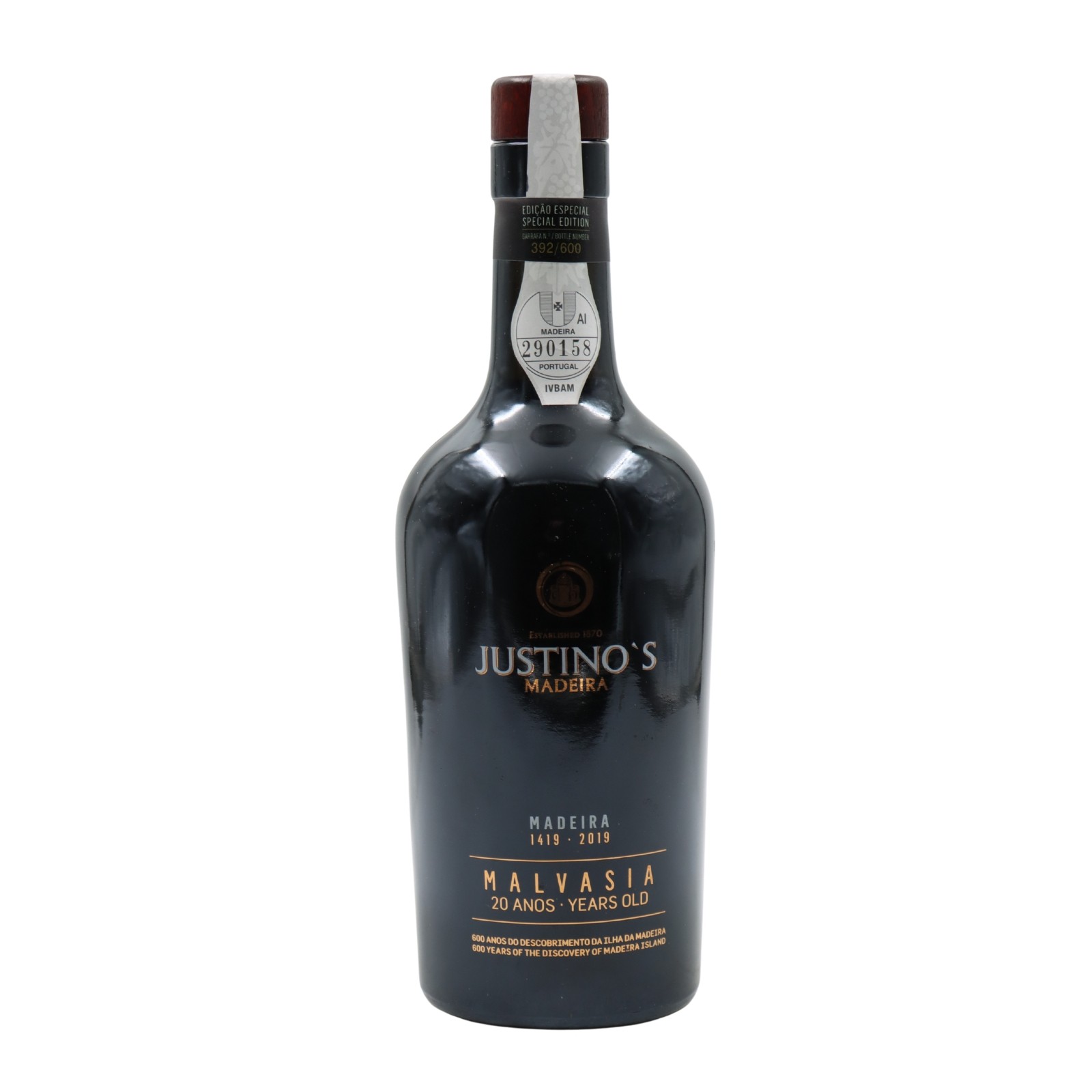 Justinos 20 years Malmsey Madeira