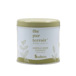 Soalheiro Green Tea Mint Infusion in metal box