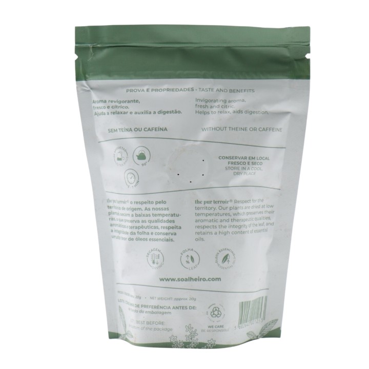 Soalheiro Lemon Verbena Infusion in bag