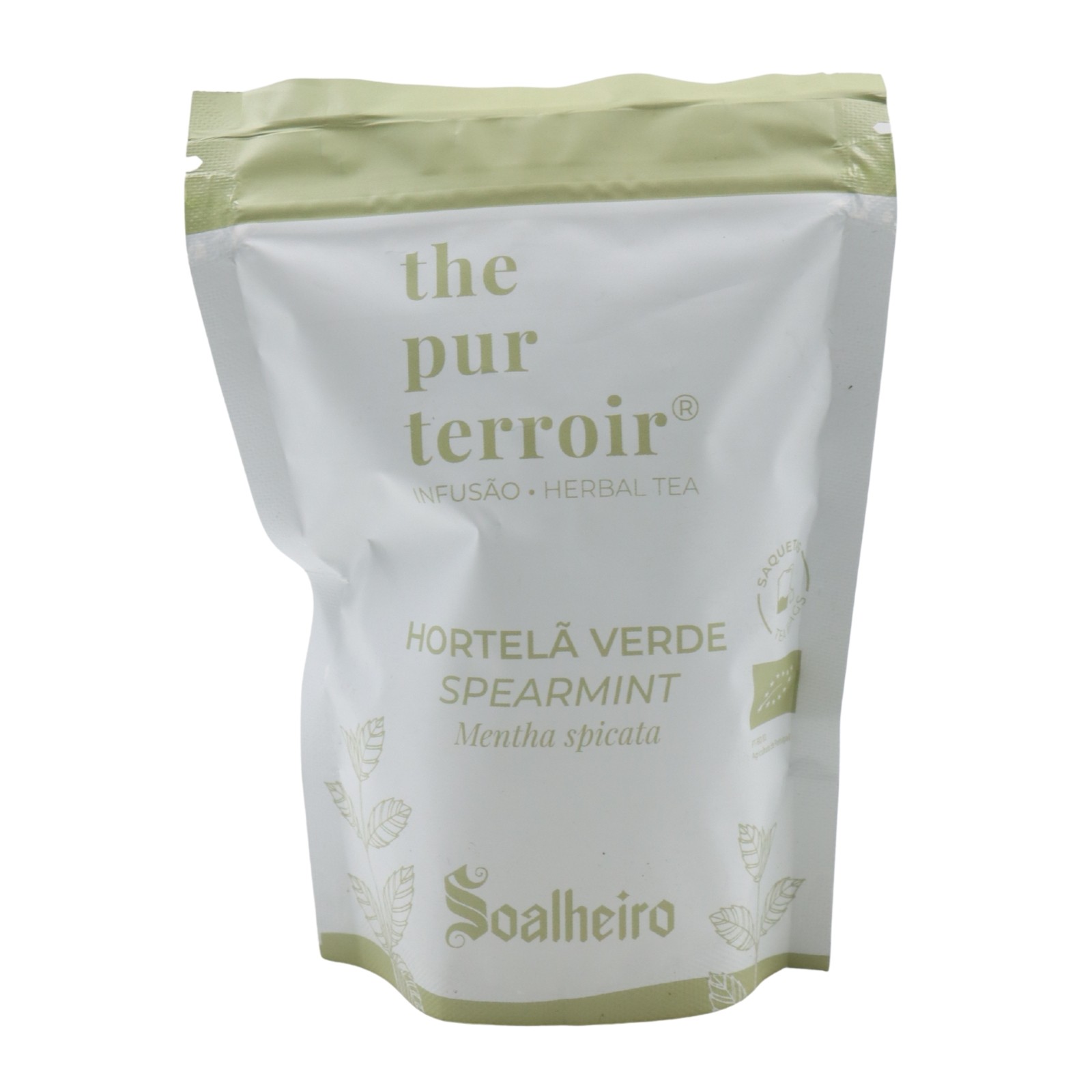 Soalheiro Green Tea Mint Infusion in bag