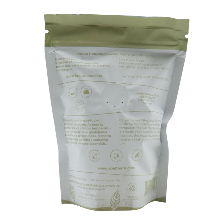 Soalheiro Green Tea Mint Infusion in bag