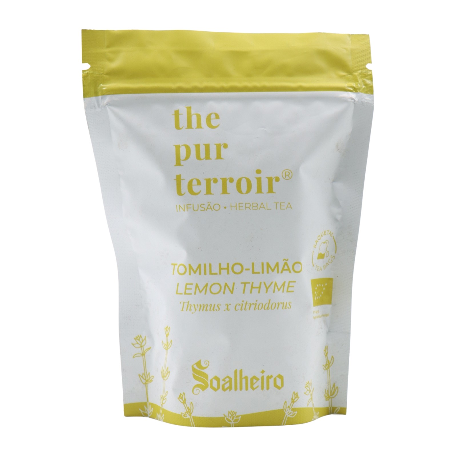 Soalheiro Infusion Citron Thym dans un sac