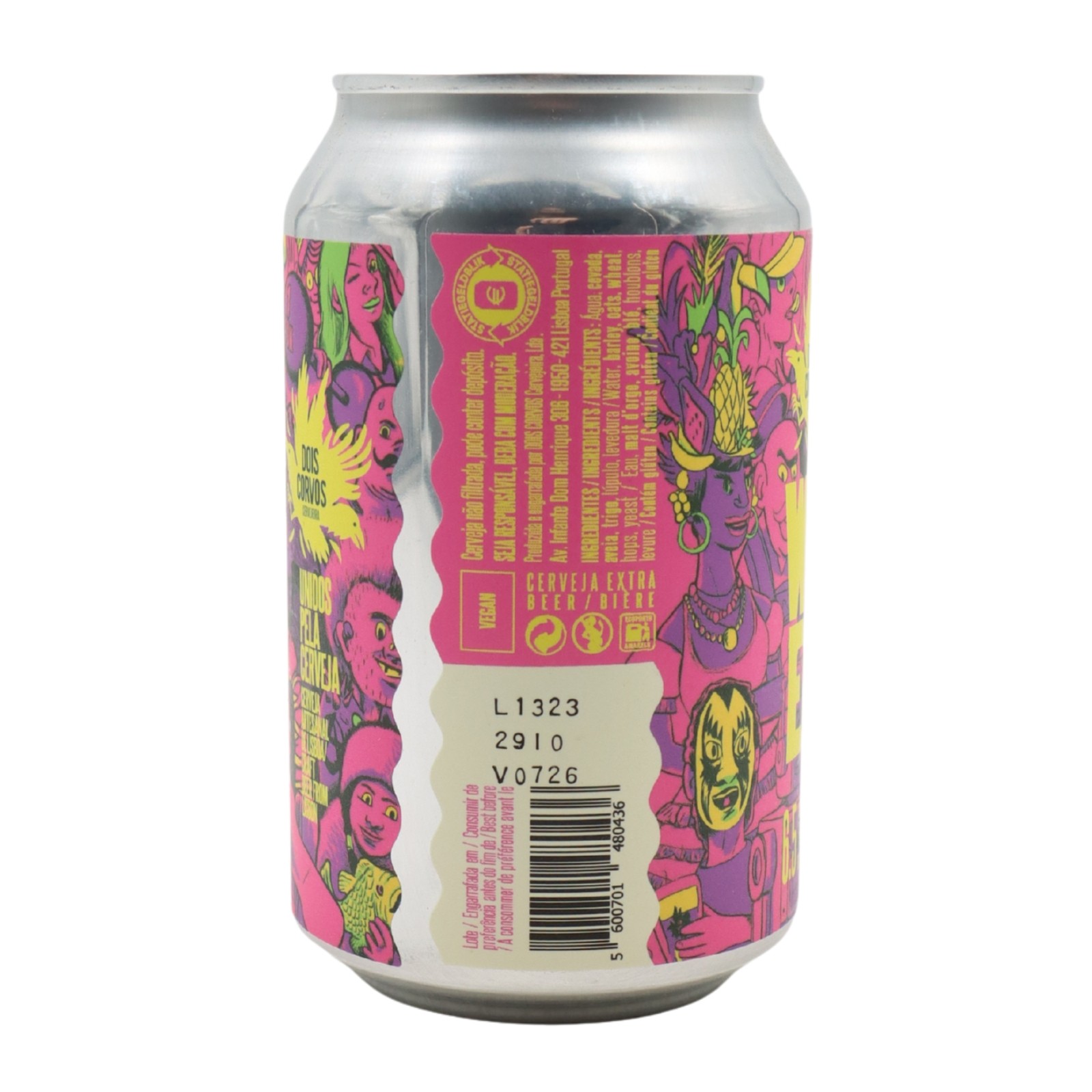 Dois Corvos Weekend Hazy IPA in can
