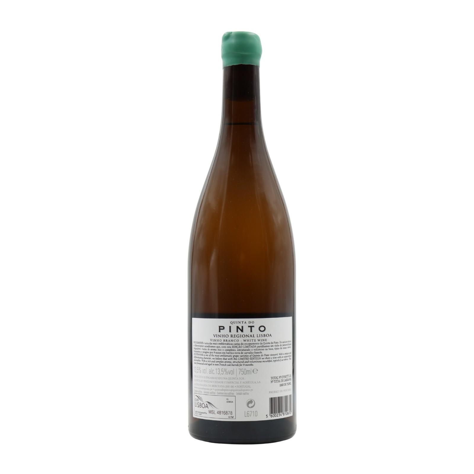 Quinta do Pinto Limited Edition Roussanne Weiß 2021