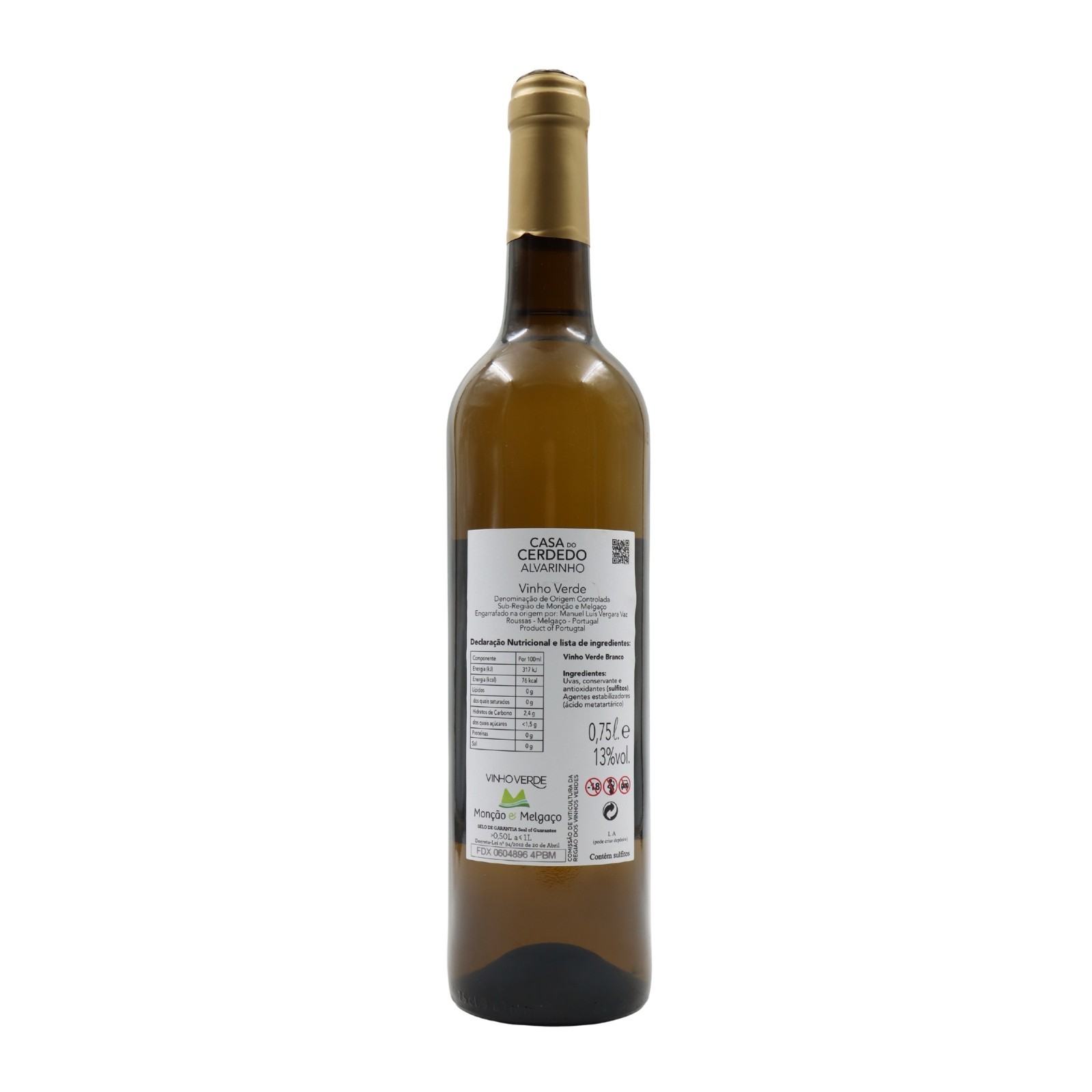 Casa do Cerdedo Alvarinho White 2024