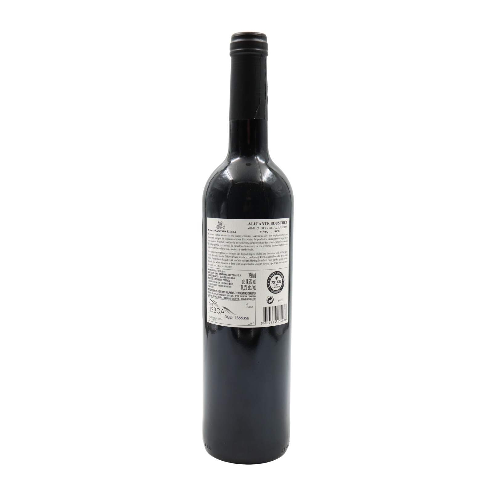 Casa Santos Lima Alicante Bouschet Red 2022