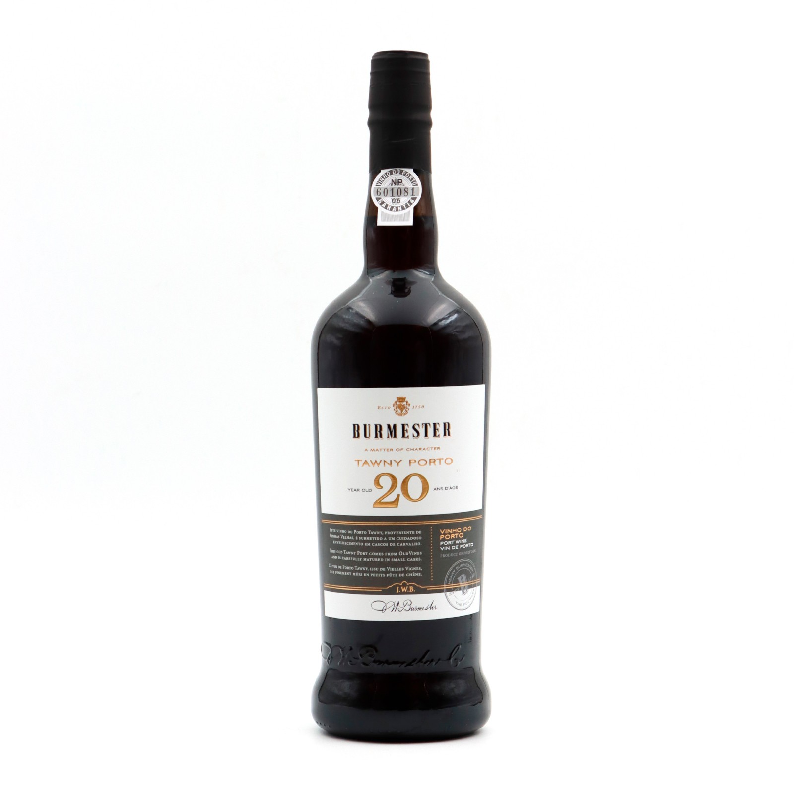Burmester 20 jahre Tawny Portwein