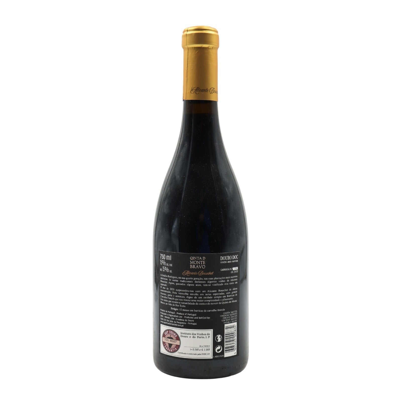 Quinta do Monte Bravo Alicante Bouschet Rosso 2020
