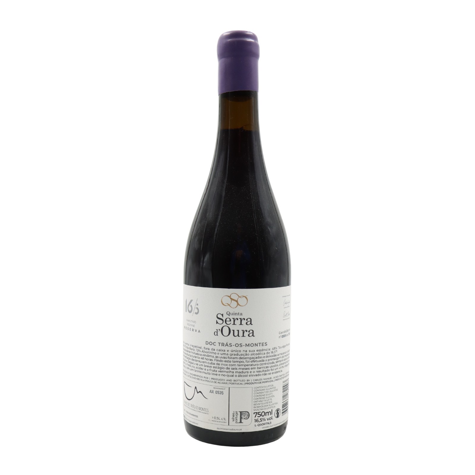 Quinta Serra D´Oura 16.5% Reserve Rot 2022