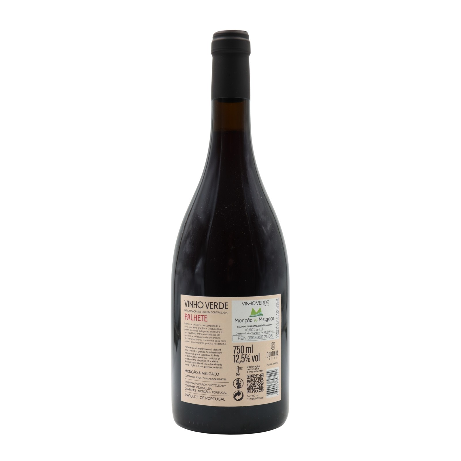 Cortinha Velha Blanc de Noirs Frizzante 2021