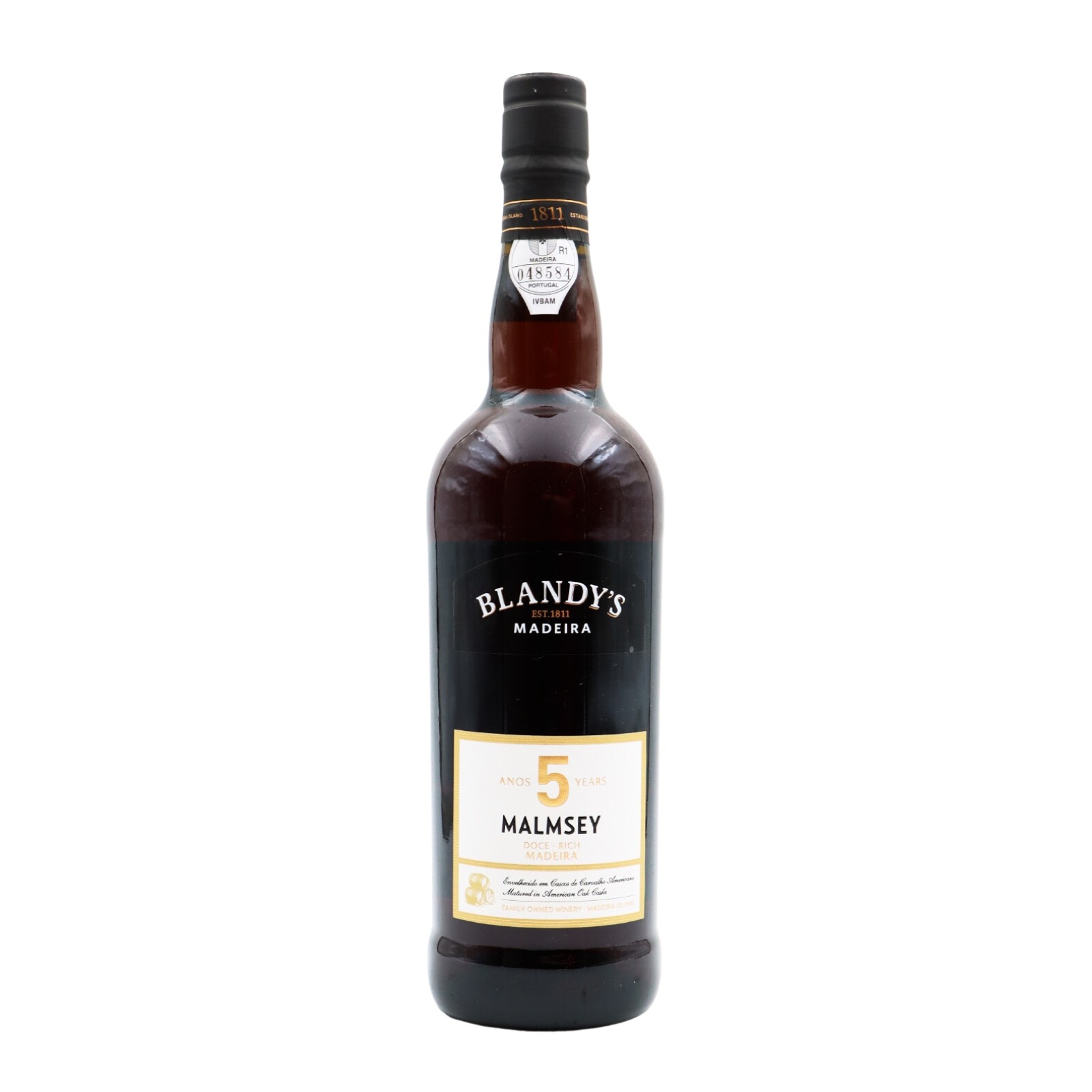 Blandys 5 years Malmsey Madeira