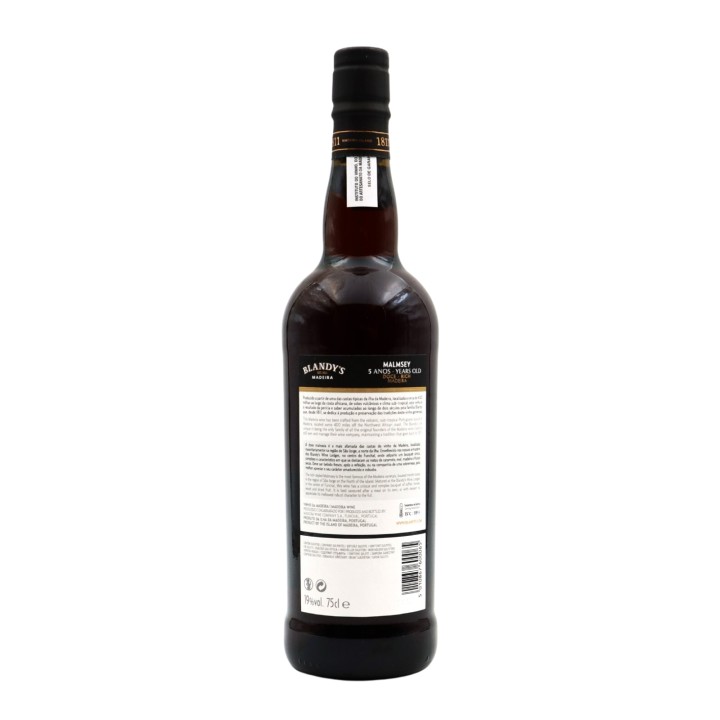 Blandys 5 years Malmsey Madeira