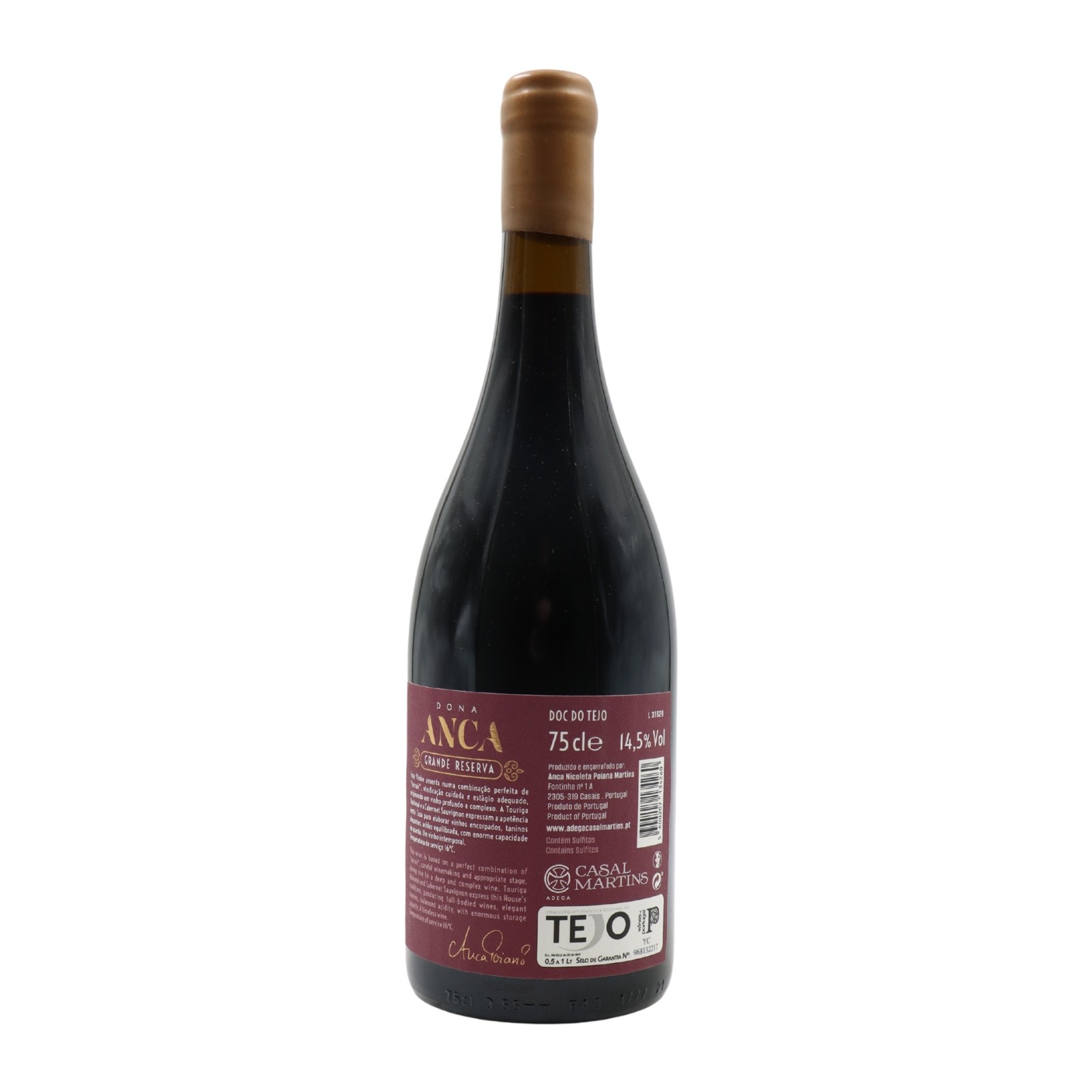 Dona Anca Gran Reserva Tinto 2020