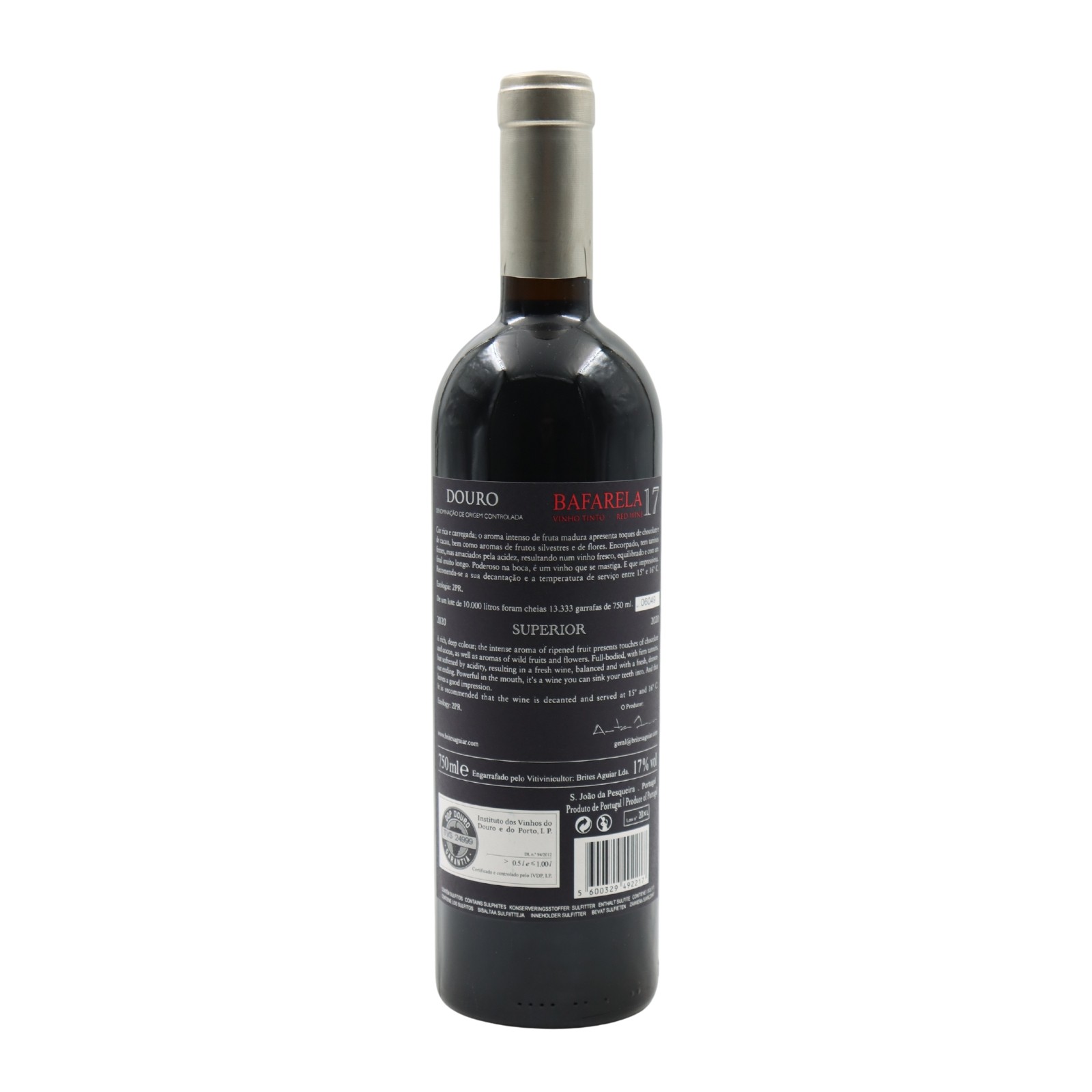 Bafarela 17 Superior Tinto 2020