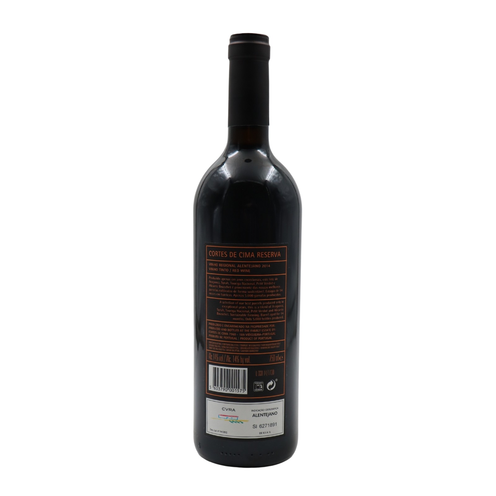 Cortes de Cima Riserva Rosso 2014