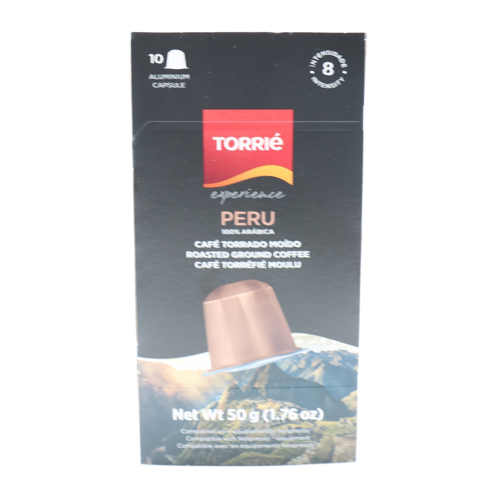 Torrié Perú Aluminum Capsule Nespresso Compatible 10 units