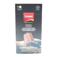 Torrié Perú Aluminum Capsule Nespresso Compatible 10 units