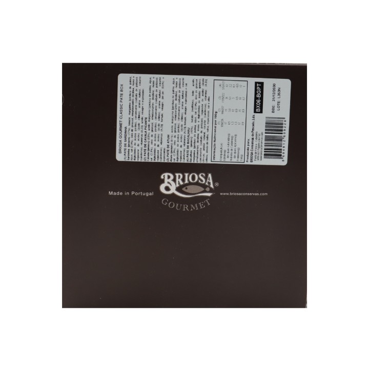 Briosa Gourmet Classic Pâté Box - 4 units