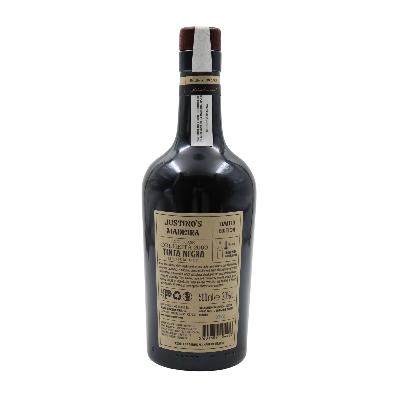 Justinos Single Cask Tinta Negra 2000