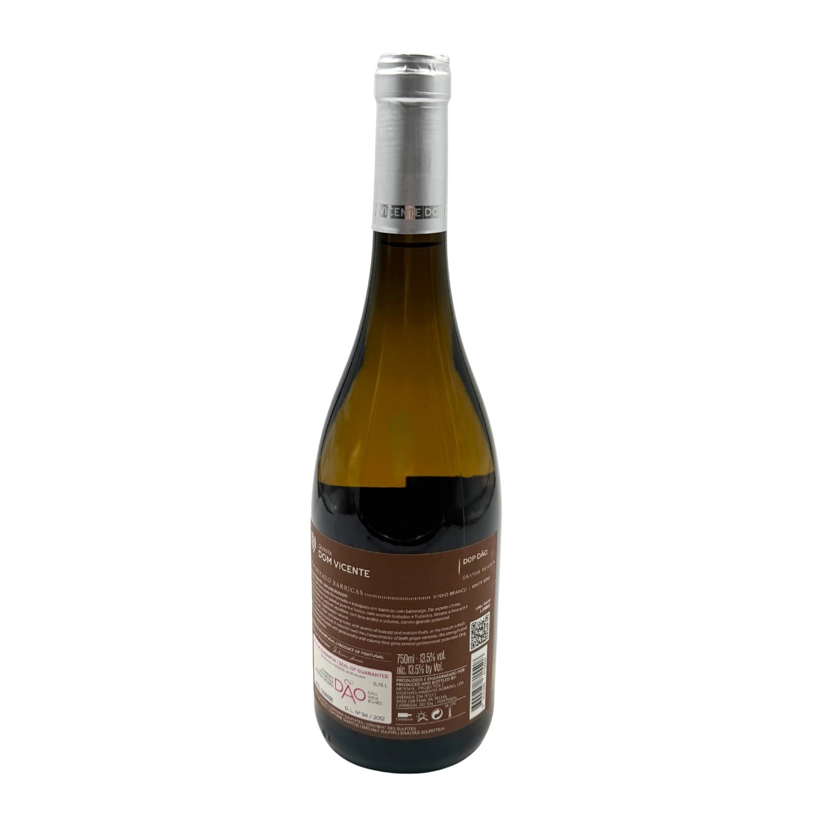 Dom Vicente Encruzado Barricas White 2019