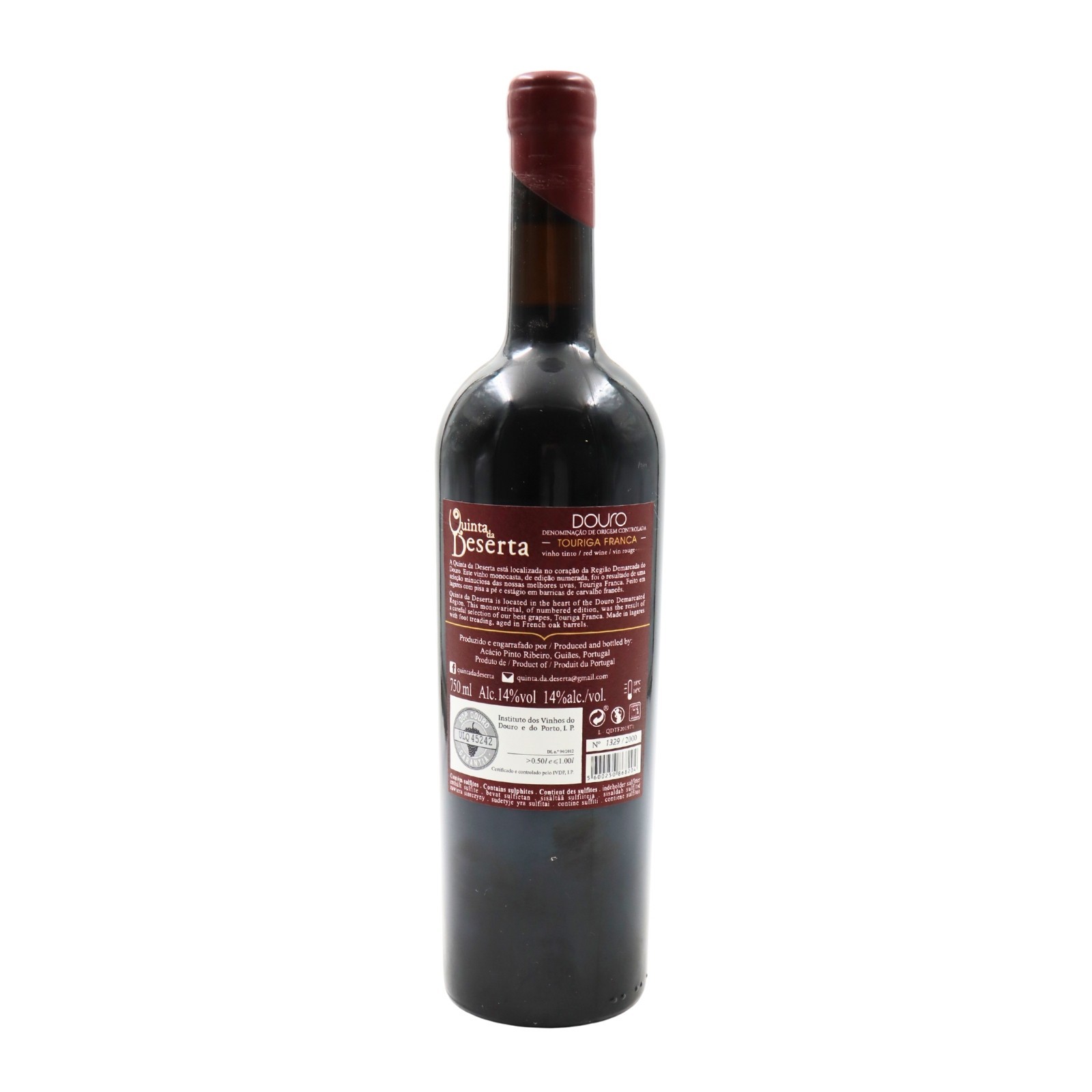Quinta da Deserta Touriga Franca Red 2019