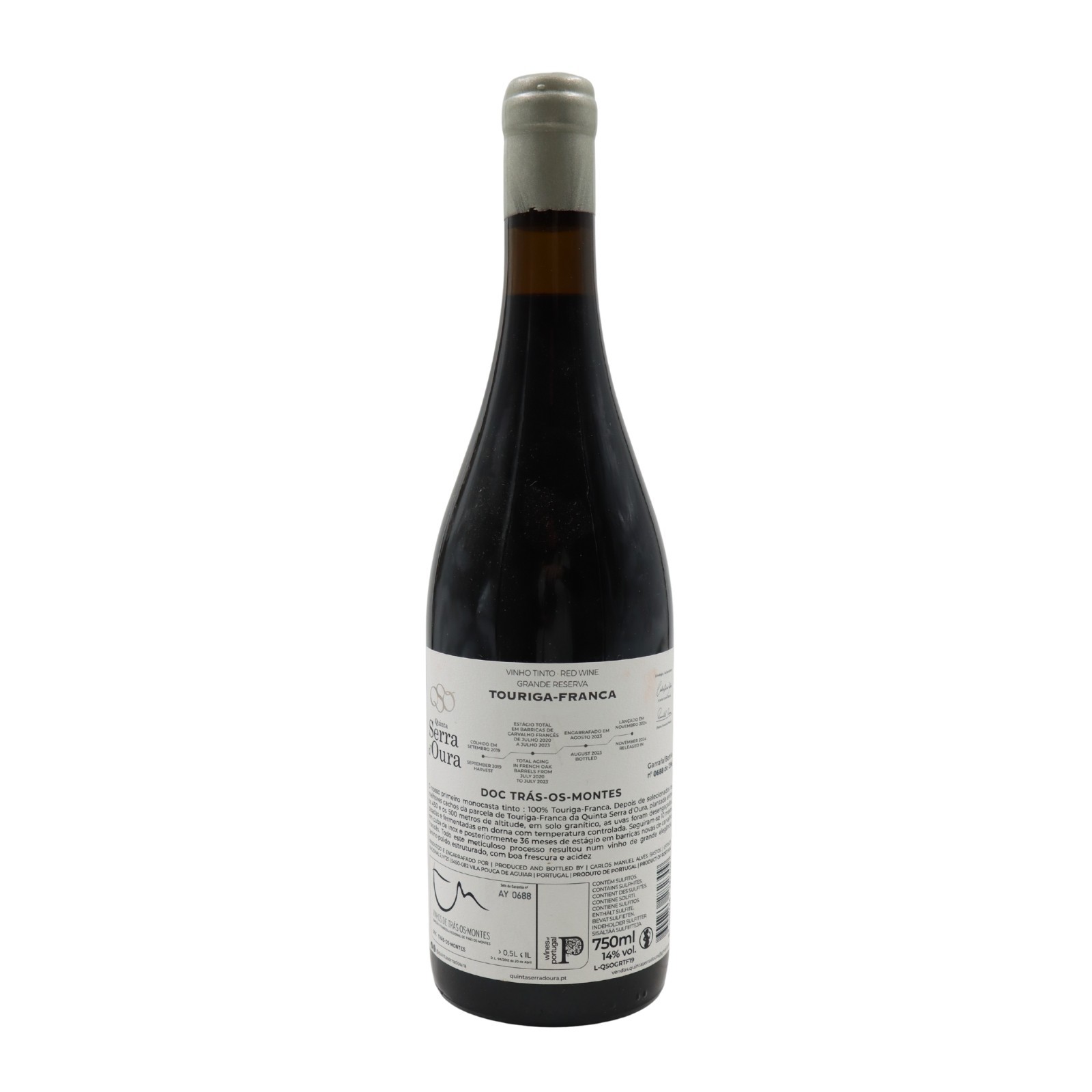 Quinta Serra D´Oura Touriga Franca Grand Reserve Red 2019