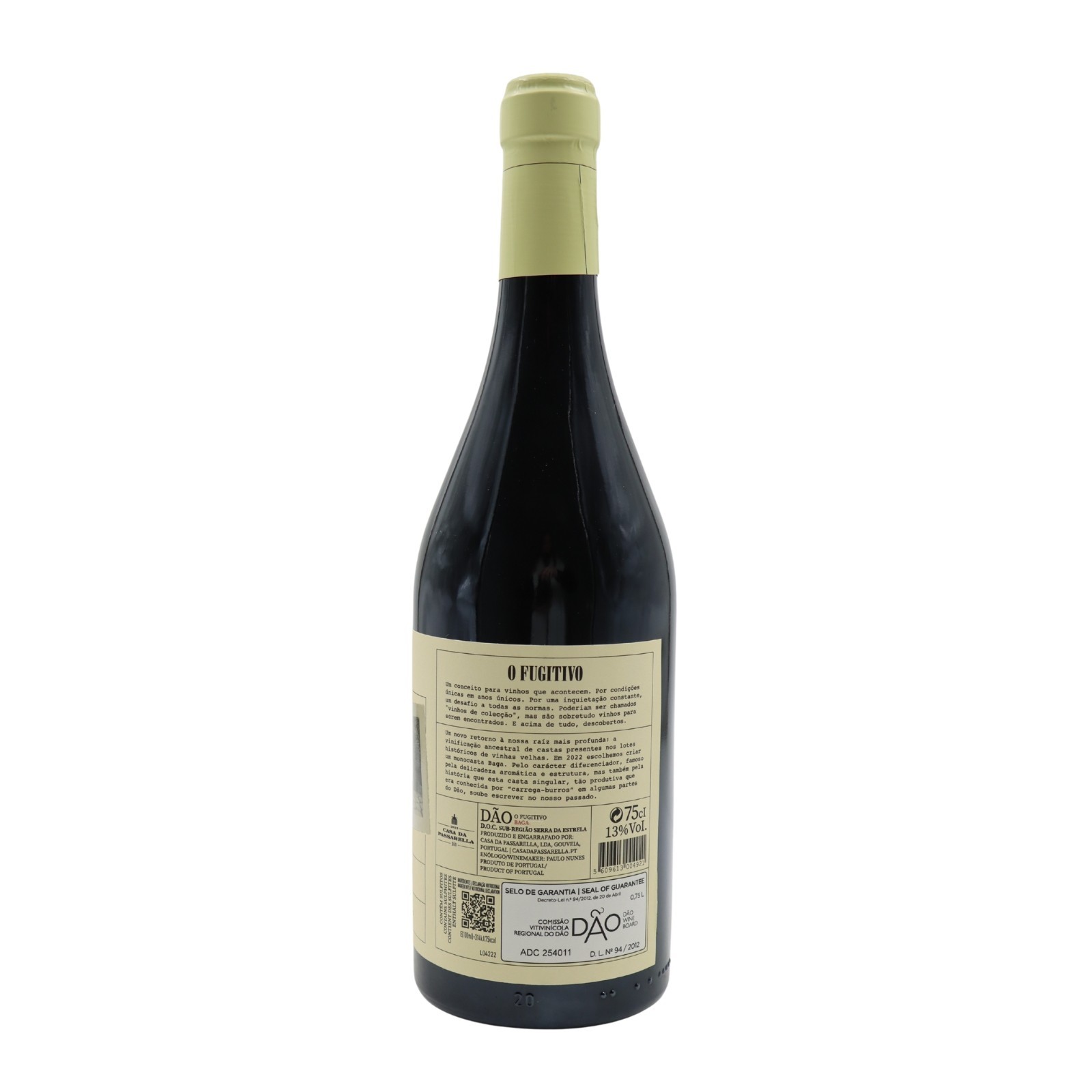 Casa da Passarella O Fugitivo Baga Tinto 2022