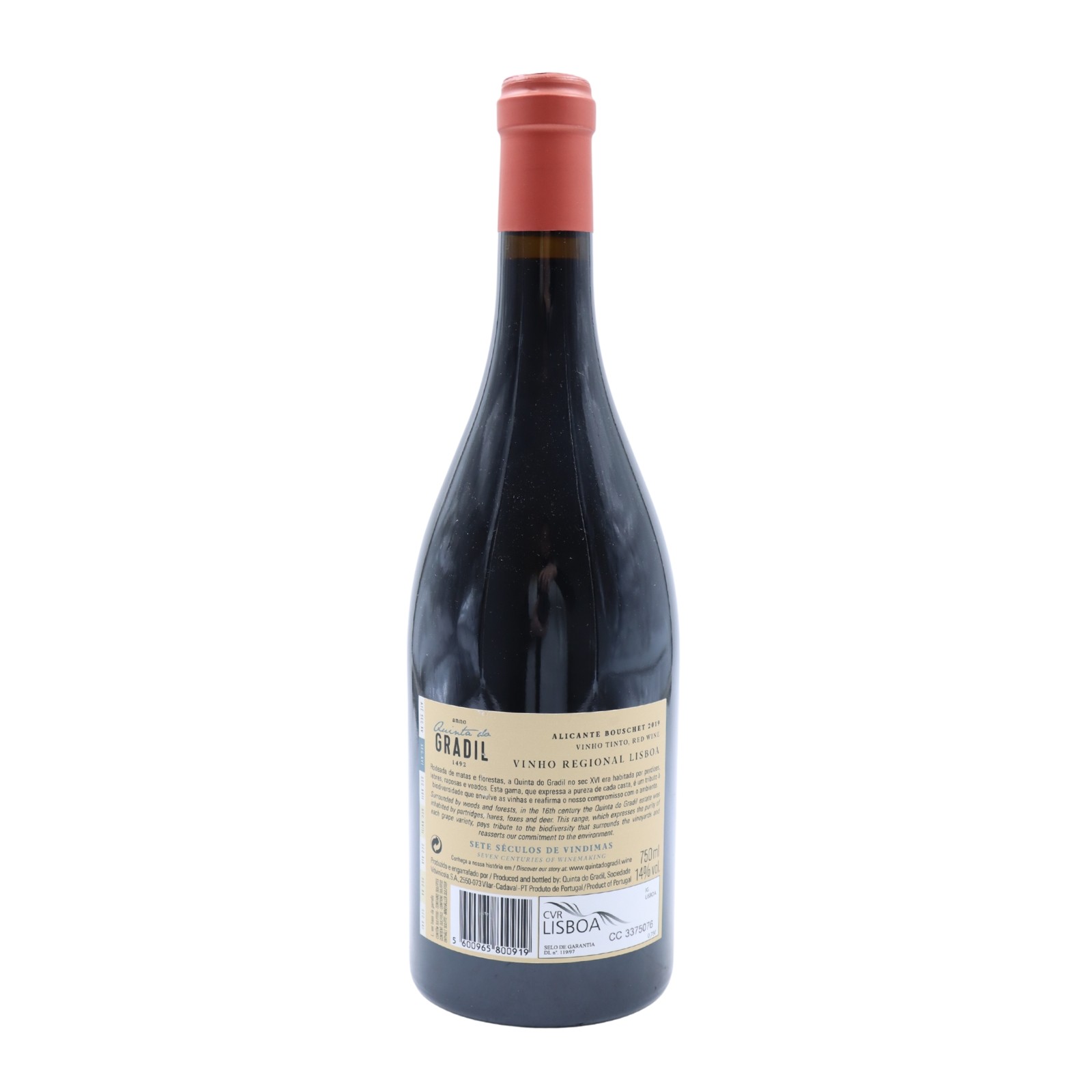 Quinta do Gradil Alicante Bouschet Red 2019