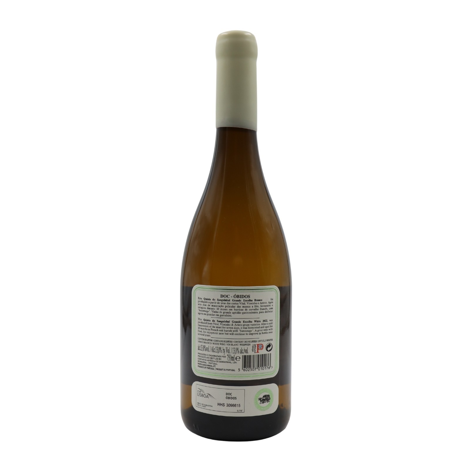 Quinta do Sanguinhal Grande Selection Óbidos Bianco 2022