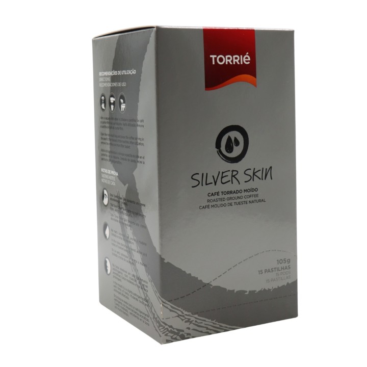 Torrié Silver Skin Coffee Pods 15 units