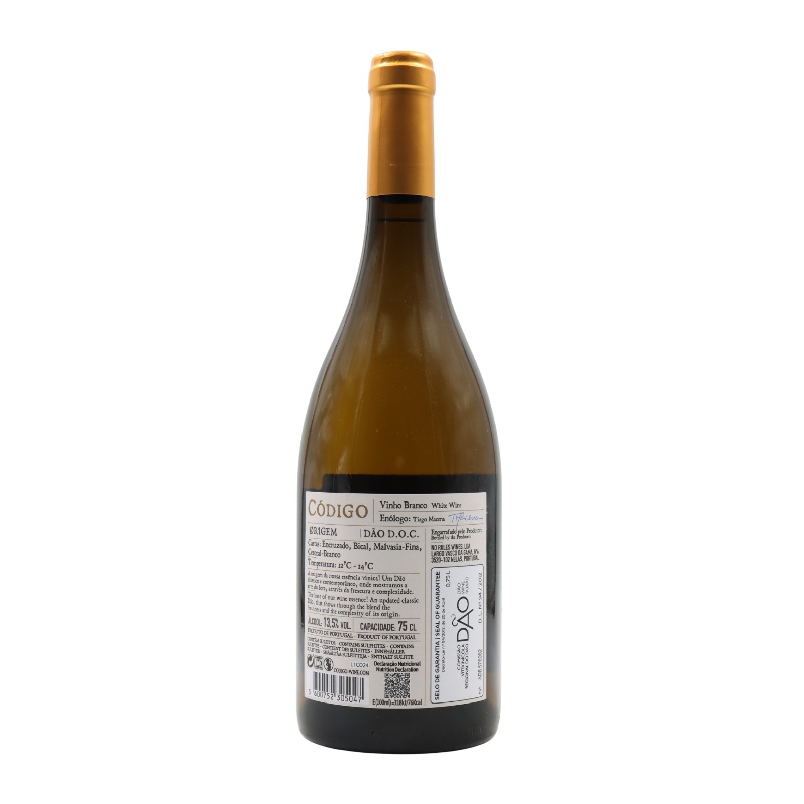 Código Origem Blanco 2024