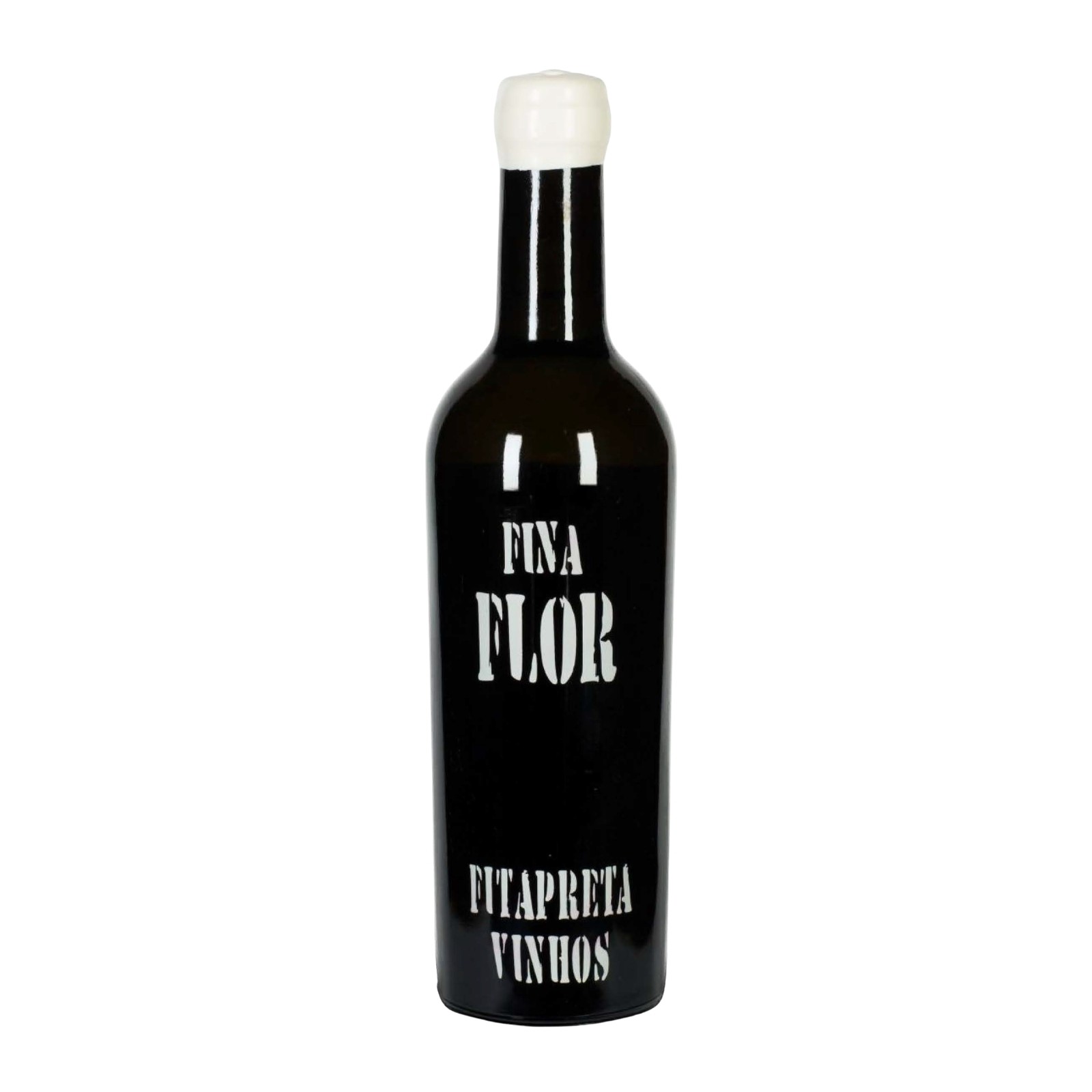 Fita Preta Fina Flor White