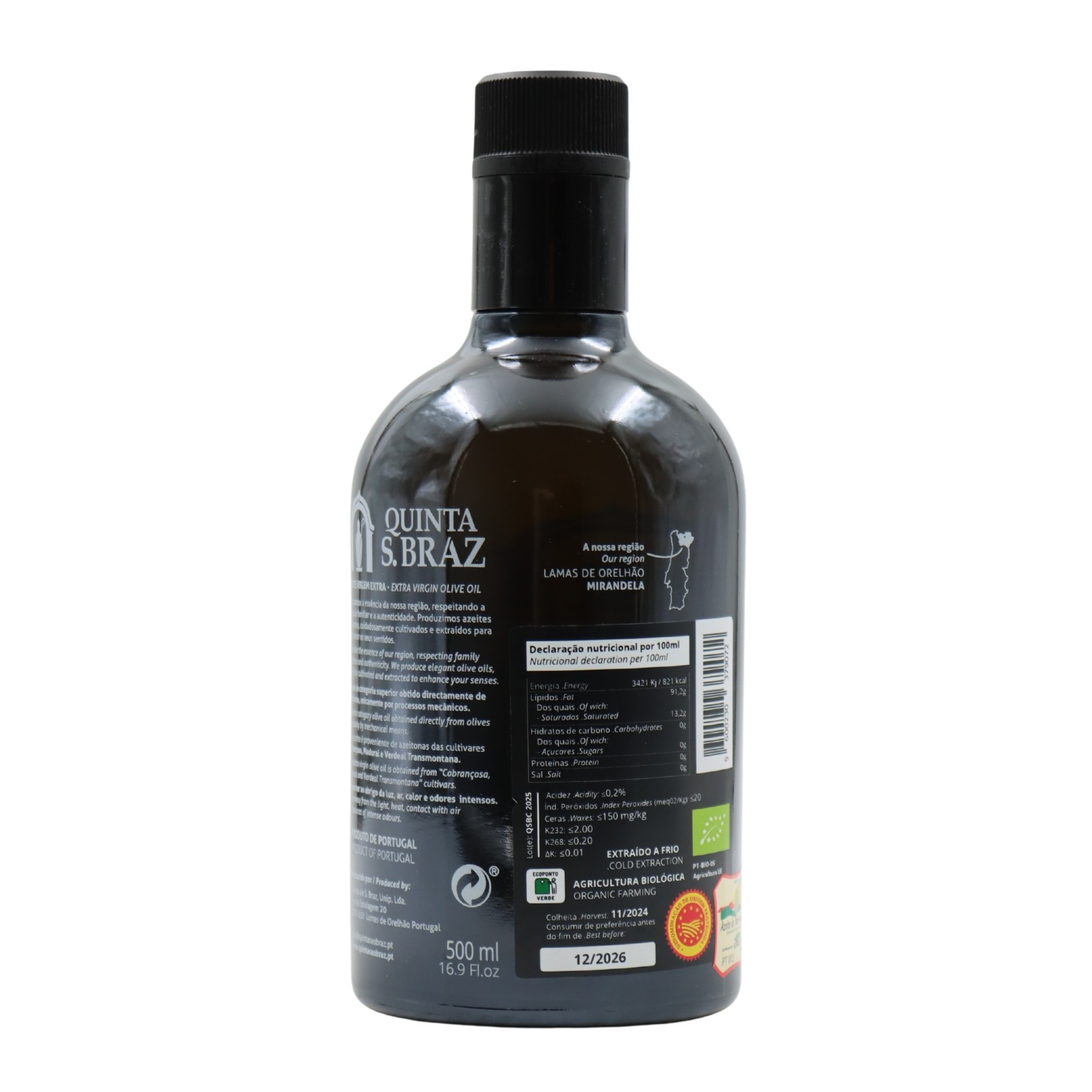 Quinta de S. Braz Classic Extra Virgin Olive Oil