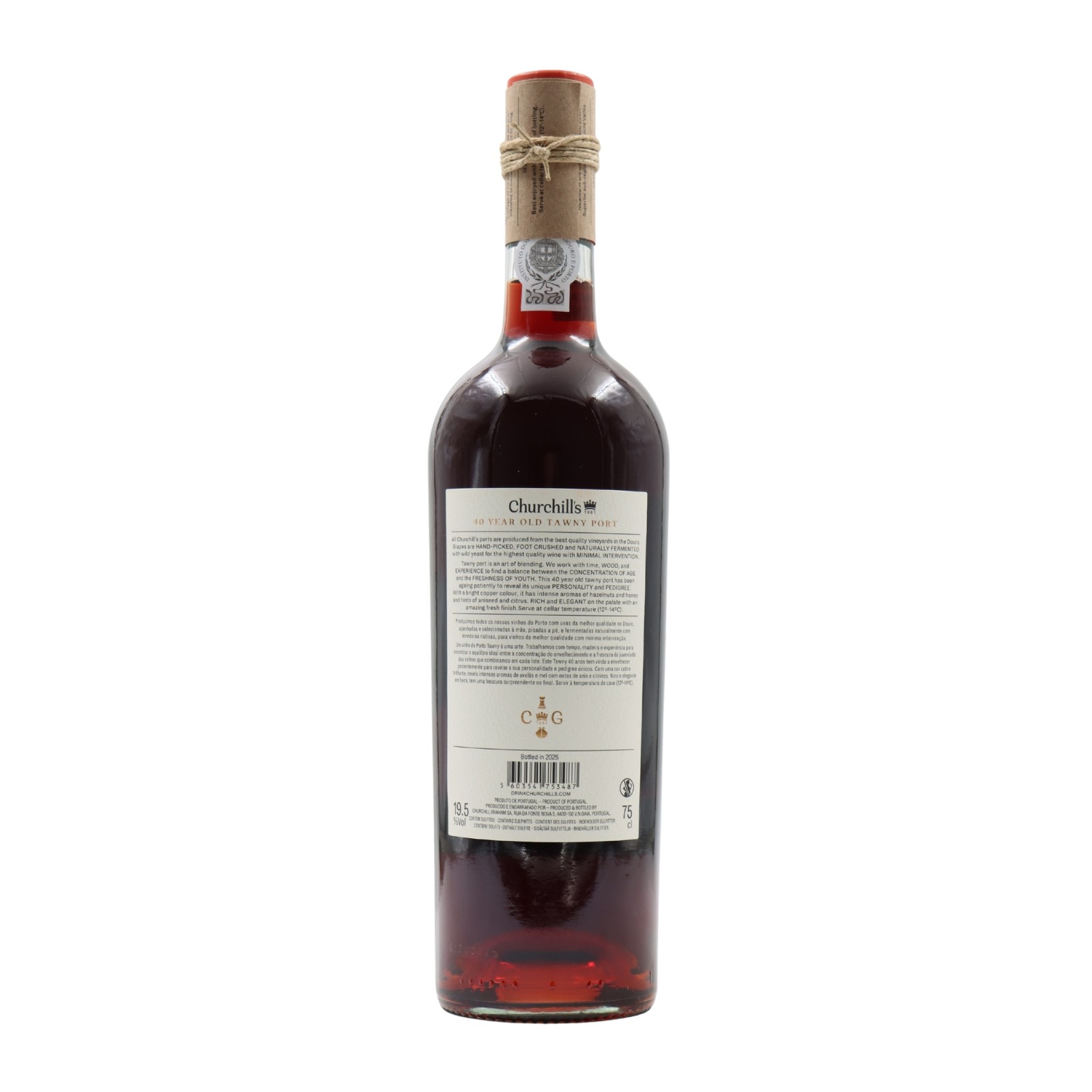 Churchills 40 Anos Tawny Porto